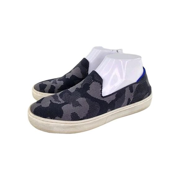 Rothy's The Original Slip On Sneaker US 7.5 Grey Camo Casual Flat Shoes - Picture 1 of 11